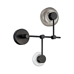 Бра с 2-мя плафонами разного диаметра и цвета Polyhedron варинант исполнения - 2 | Loft Concept в Челябинске