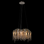 Люстра подвесная круглая с изогнутыми металлическими дугами и ниспадающими цепочками 65 см Atlantis Chain варинант исполнения - 11 | Loft Concept в Челябинске