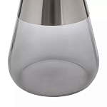 Кофейный столик с основанием из закаленного стекла Classic Round Gray Table варинант исполнения - 5 | Loft Concept в Челябинске