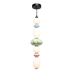 Подвесной светильник фигурный с керамическими элементами 32W LED Fragrant Light варинант исполнения - 1 | Loft Concept в Челябинске