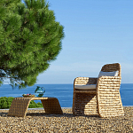 Плетеное кресло Madge Wicker Armchair варинант исполнения - 9 | Loft Concept в Челябинске