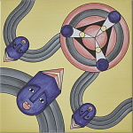 Плитка дизайнерская с узором Дива варинант исполнения - 4 | Loft Concept в Челябинске