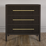 Комод Primo с 3 выдвижными ящиками Темный орех варинант исполнения - 1 | Loft Concept в Челябинске