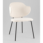 Стул Bellamy букле молочный варинант исполнения - 1 | Loft Concept в Челябинске