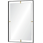 Зеркало прямоугольное в черной раме Gwendelyn варинант исполнения - 1 | Loft Concept в Челябинске