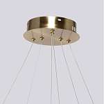 Люстра подвесная с двумя пересекающимися белыми светодиоидными кольцами Luke Lampco Tracer Lamp варинант исполнения - 9 | Loft Concept в Челябинске