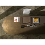 Дизайнерский рабочий стол из металла BLEVIO Table варинант исполнения - 4 | Loft Concept в Челябинске