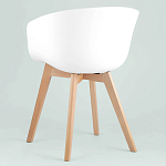 Стул из пластика с мягким сиденьем Eames варинант исполнения - 4 | Loft Concept в Челябинске