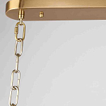 Люстра подвесная овальная со стеклянными трубками Nembus варинант исполнения - 2 | Loft Concept в Челябинске