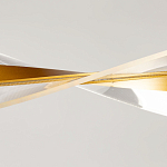 Люстра линейная с изогнутым плафоном Wave Line варинант исполнения - 8 | Loft Concept в Челябинске