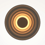 Бра круглое Soft Halo серый варинант исполнения - 2 | Loft Concept в Челябинске