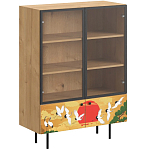 Витрина с изображением на дверцах Elise Cupboard варинант исполнения - 16 | Loft Concept в Челябинске