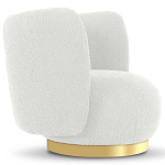 Кресло с обивкой букле Ambrose Boucle Armchair варинант исполнения - 3 | Loft Concept в Челябинске