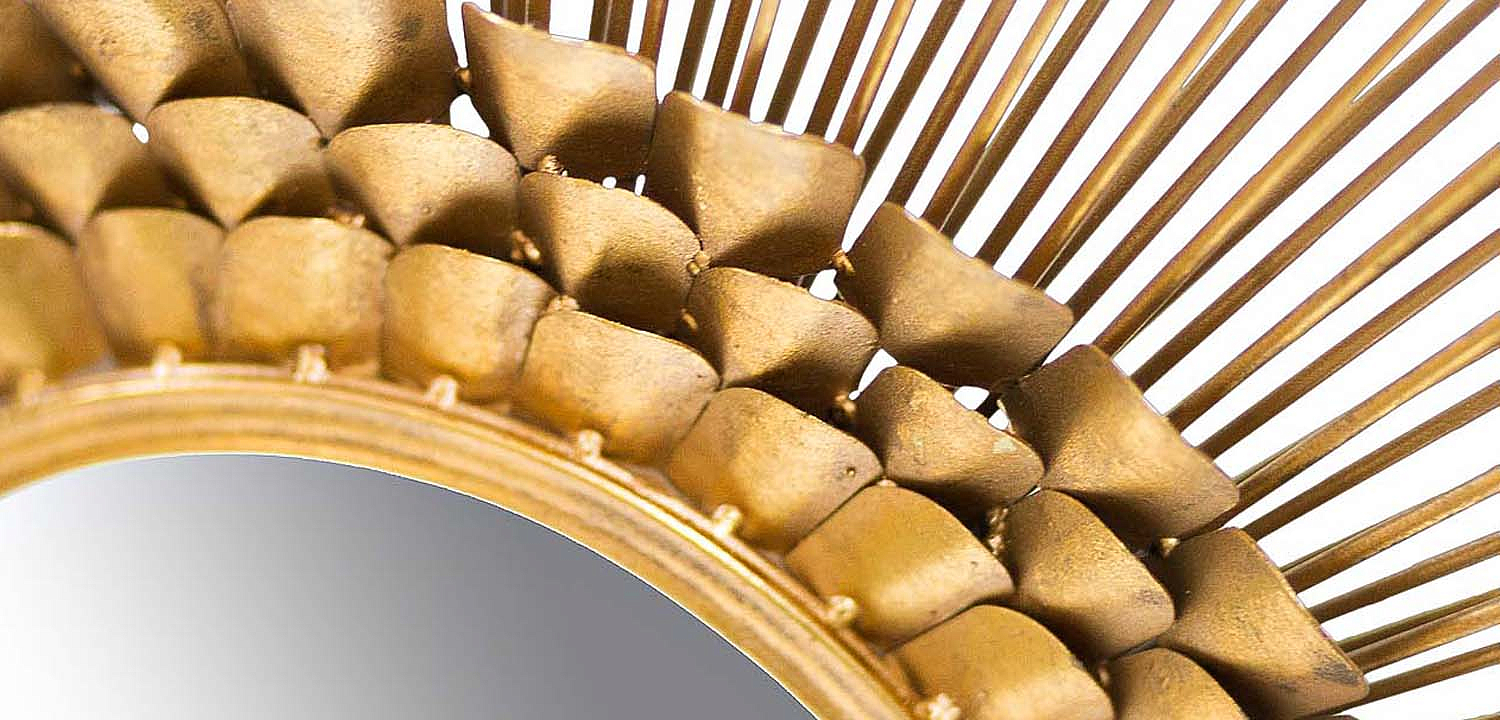 Зеркало-солнце Golden Petals Mirror Sun Зеркало-солнце Golden Petals Mirror Sun - Loft-Concept в Челябинске