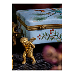 Шкатулка на четырех ангелах Blue Garden варинант исполнения - 7 | Loft Concept в Челябинске