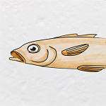 Плитка с узором Рыба Русалка варинант исполнения - 5 | Loft Concept в Челябинске