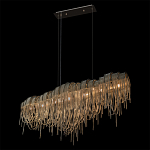 Люстра подвесная с металлическими дугами и длинными цепочками 115 см Atlantis Chain варинант исполнения - 14 | Loft Concept в Челябинске