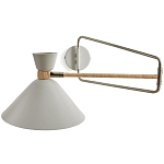 Бра на шарнире Davy Rattan Wall Lamp варинант исполнения - 5 | Loft Concept в Челябинске