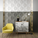 Гипсовая 3D Панель M-22 варинант исполнения - 1 | Loft Concept в Челябинске