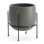 Кашпо из керамики Elevated Planters 32 варинант исполнения - 4 | Loft Concept в Челябинске