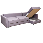Диван трехместный раскладной Giorgio Sofa серый варинант исполнения - 3 | Loft Concept в Челябинске