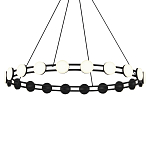 Люстра кольцевая с круглыми светодиодными источниками света Maxine Light варинант исполнения - 2 | Loft Concept в Челябинске