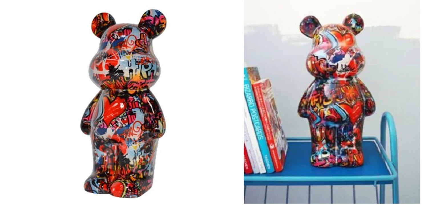Статуэтка Graffiti Bear red Статуэтка Graffiti Bear red - Loft-Concept в Челябинске