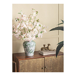 Ваза с зелеными цветочными и птичьими мотивами Vase Inspired by Nature варинант исполнения - 4 | Loft Concept в Челябинске