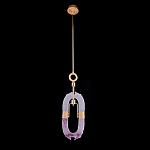 Подвесной светильник с овальным плафоном Fantasy Geometry варинант исполнения - 2 | Loft Concept в Челябинске