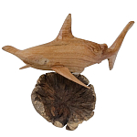 Статуэтка из дерева рыба-молот Animals of the World варинант исполнения - 3 | Loft Concept в Челябинске