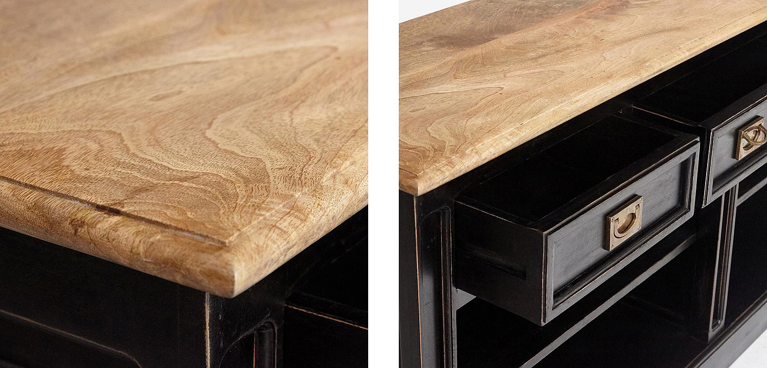 Комод с 3-мя ящиками Provence Sylvie stand Комод с 3-мя ящиками Provence Sylvie stand - Loft-Concept в Челябинске