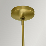 Подвесной светильник с прозрачным рифленым цилиндрическим плафоном Kichler варинант исполнения - 7 | Loft Concept в Челябинске