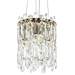 Подвесной светильник с хрустальными подвесками Roul Crystal Round Hanging Lamp варинант исполнения - 1 | Loft Concept в Челябинске