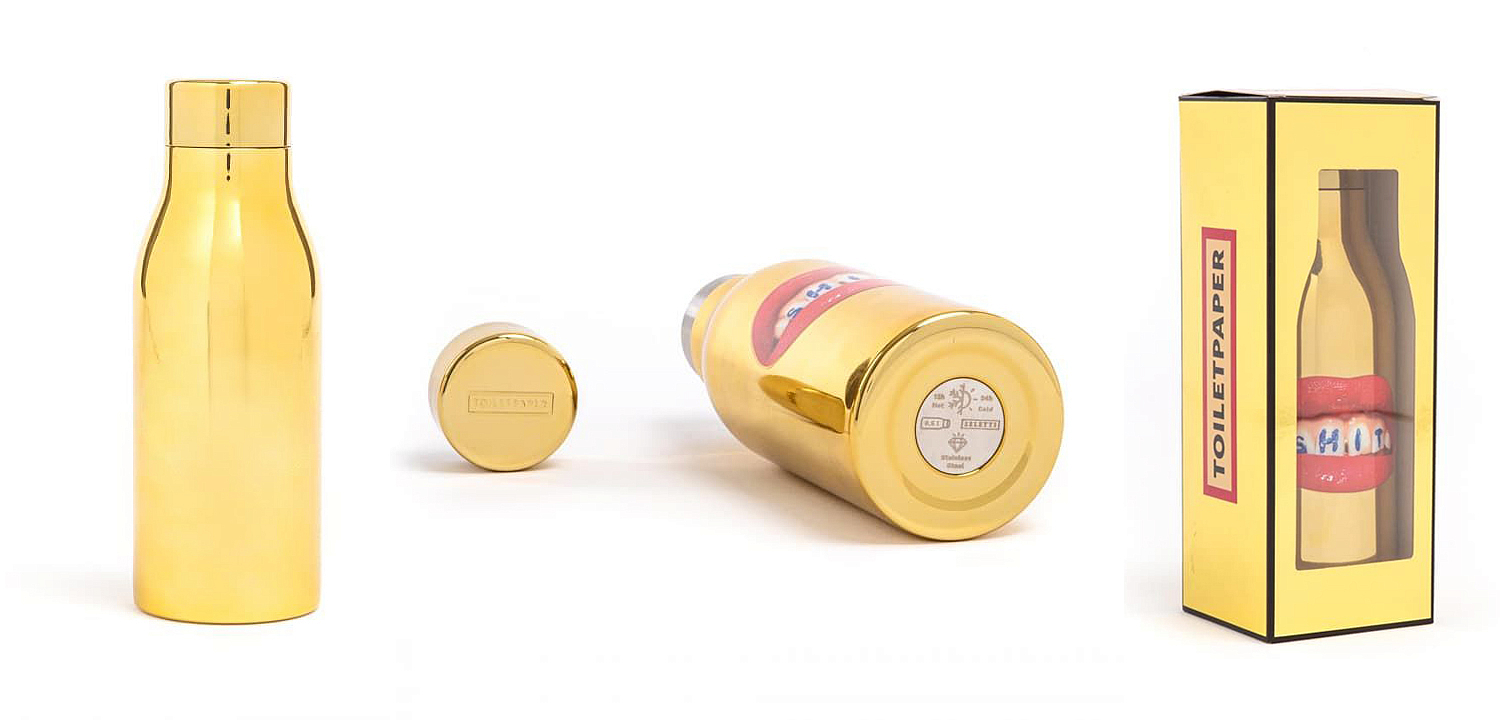 Бутылка Seletti Thermal Bottle Shit Бутылка Seletti Thermal Bottle Shit - Loft-Concept в Челябинске