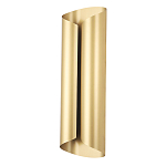 Бра с матовым цилиндрическим абажуром цвета латунь Monolith варинант исполнения - 1 | Loft Concept в Челябинске