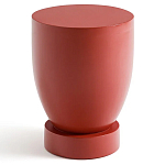 Приставной столик из массива манго Tom-tom Red варинант исполнения - 1 | Loft Concept в Челябинске