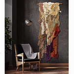 Тканый вручную абстрактный гобелен Коралловый риф Coral reef варинант исполнения - 3 | Loft Concept в Челябинске