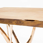 Обеденный стол прямоугольный с фигурными ножками G-table варинант исполнения - 1 | Loft Concept в Челябинске