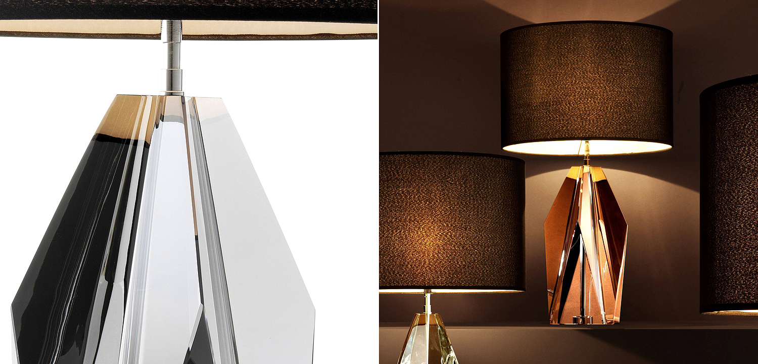 Настольная лампа Eichholtz Table Lamp Setai Smoke Настольная лампа Eichholtz Table Lamp Setai Smoke - Loft-Concept в Челябинске