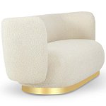 Диван с обивкой букле Ambrose Soft Boucle Sofa варинант исполнения - 3 | Loft Concept в Челябинске