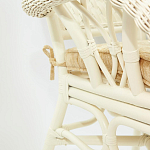 Комплект обеденный из ротанга Eloise grand white варинант исполнения - 9 | Loft Concept в Челябинске