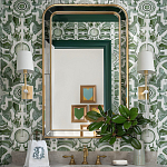 Зеркало в золотой раме Arched Mirror варинант исполнения - 3 | Loft Concept в Челябинске