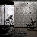 Гипсовая 3D панель с принтографией PM-33 варинант исполнения - 1 | Loft Concept в Челябинске