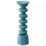 Подсвечник фигурный голубой Bright Accent 33 см варинант исполнения - 1 | Loft Concept в Челябинске