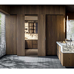 Раздвижные деревянные двери для кухни SISTEMA 7 Dada Engenereed Doors варинант исполнения - 5 | Loft Concept в Челябинске