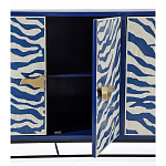 Буфет в гостиную с инкрустацией Bone Inlay Deco Sideboard - Orleans ZEBRA варинант исполнения - 2 | Loft Concept в Челябинске