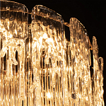 Бра с эффектом стекающего стекла и прозрачными трубками Textured Glass варинант исполнения - 7 | Loft Concept в Челябинске