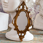 Зеркало настенное в ажурной раме бронзового цвета Classic Ornament Mirror варинант исполнения - 3 | Loft Concept в Челябинске