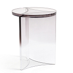 Стол журнальный круглый Acrylic Аether Smoke варинант исполнения - 1 | Loft Concept в Челябинске