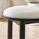 Дизайнерский стул из массива дерева с круглой спинкой Infinitude варинант исполнения - 2 | Loft Concept в Челябинске